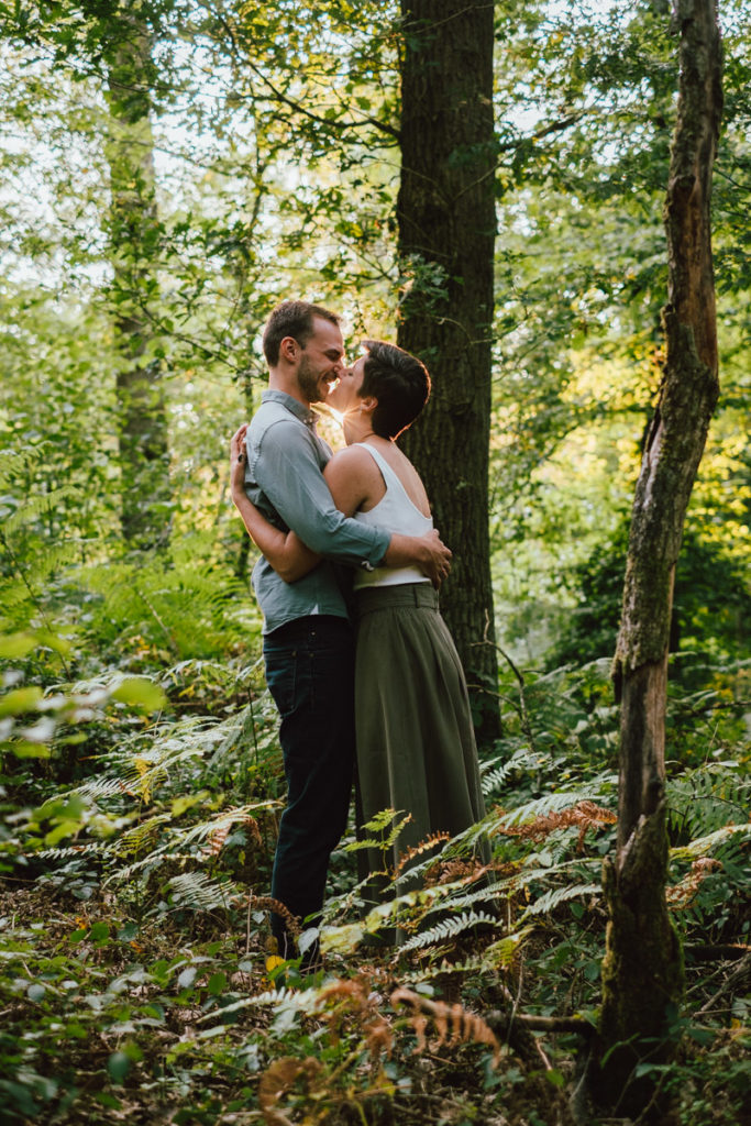 Séance engagement au coeur de la forêt