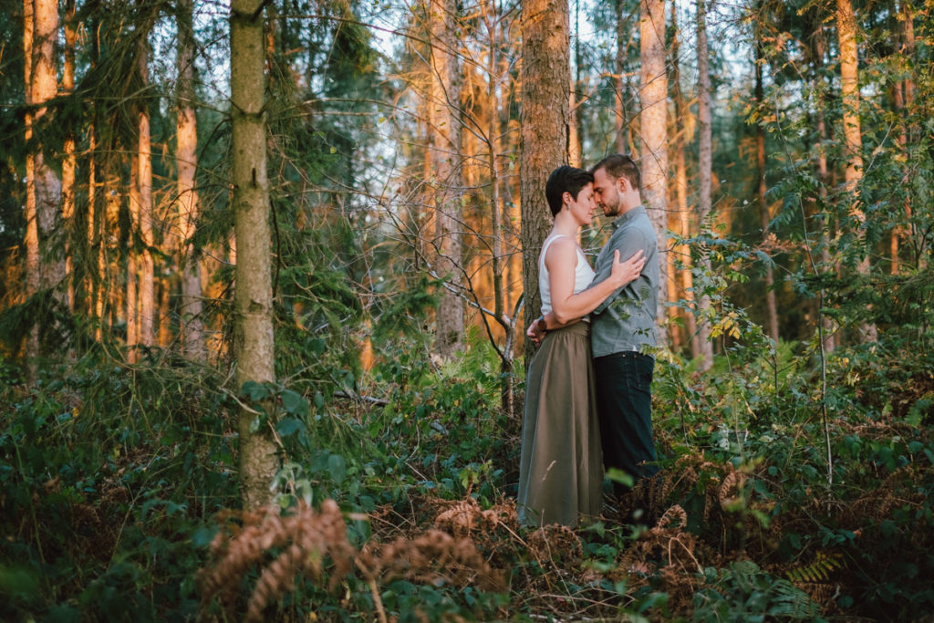 Séance engagement au coeur de la forêt