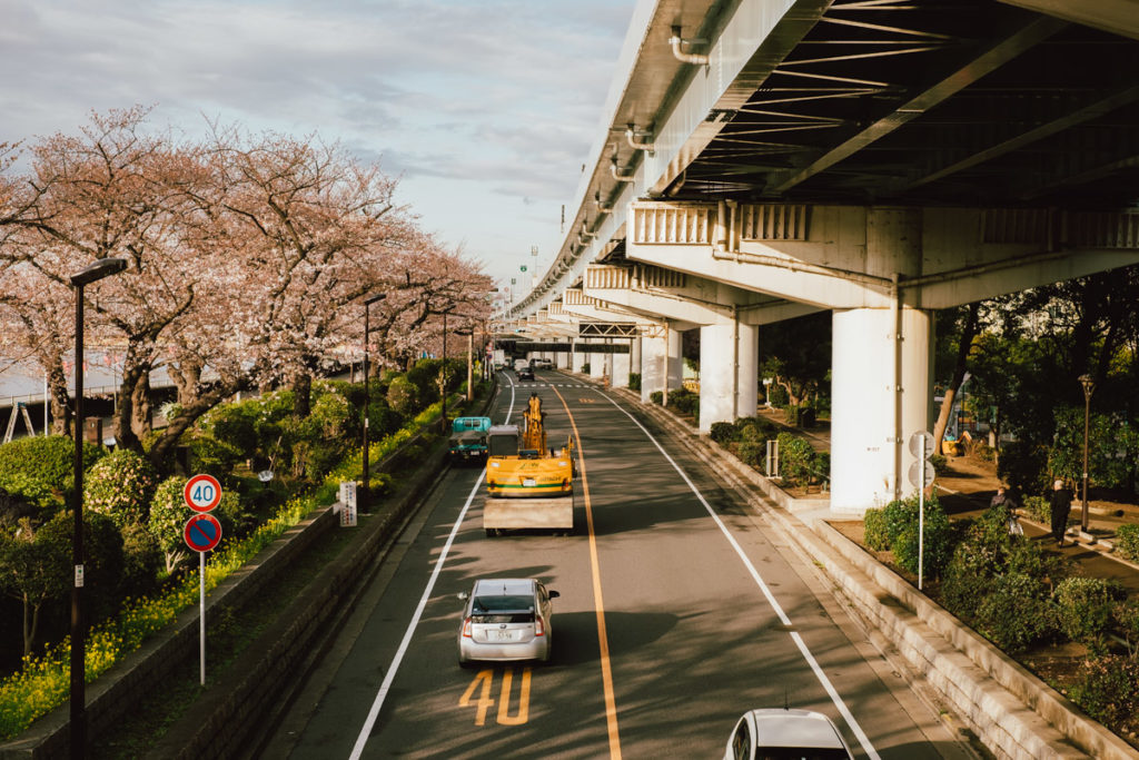 Dans les rues de Tokyo