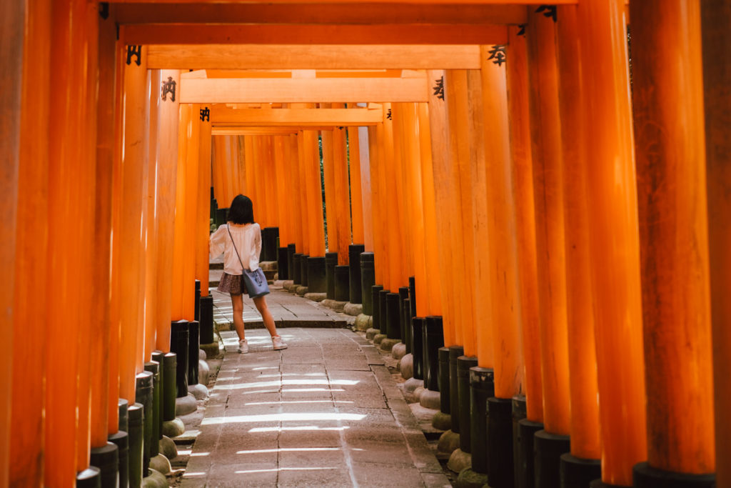 Fushimi Inari-Taisha à Kyoto au Japon