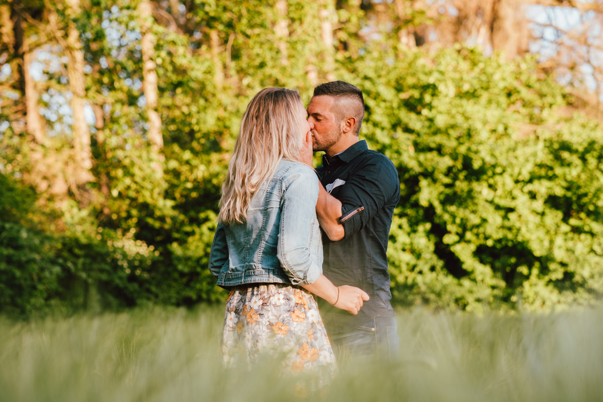 Séance engagement dans les champs