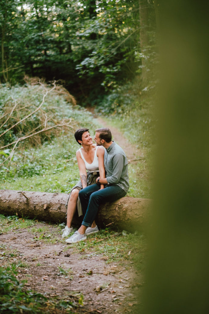 Séance engagement au coeur de la forêt