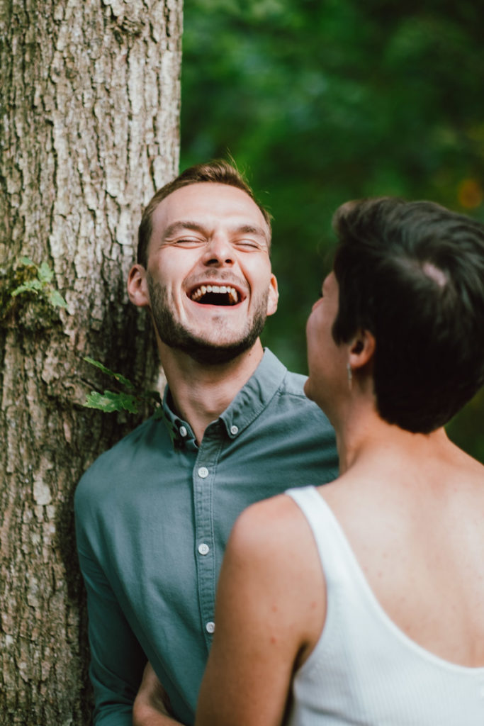 Séance engagement au coeur de la forêt