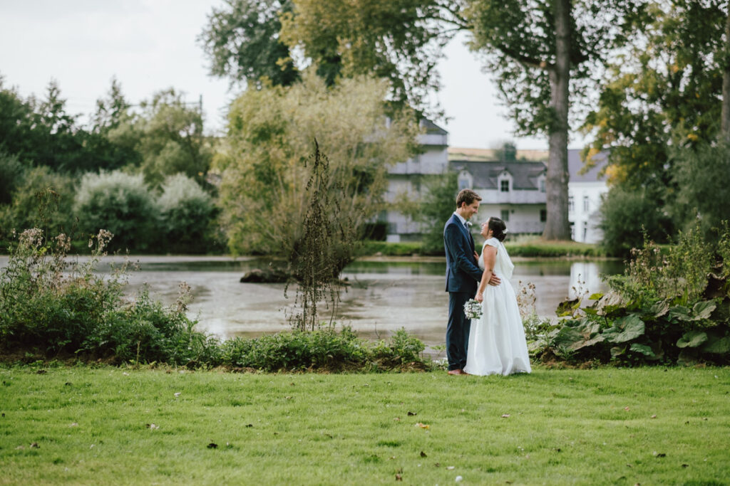 Les mariés au Domaine Al Poudre